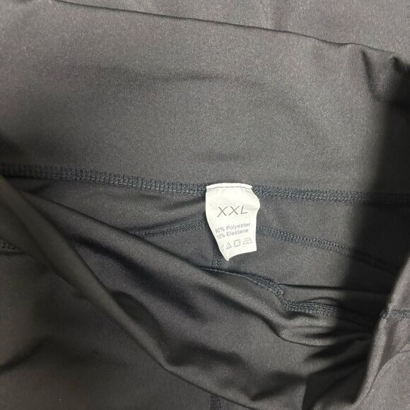 (H200) Black Leggings -2pack - Picture 3 of 3